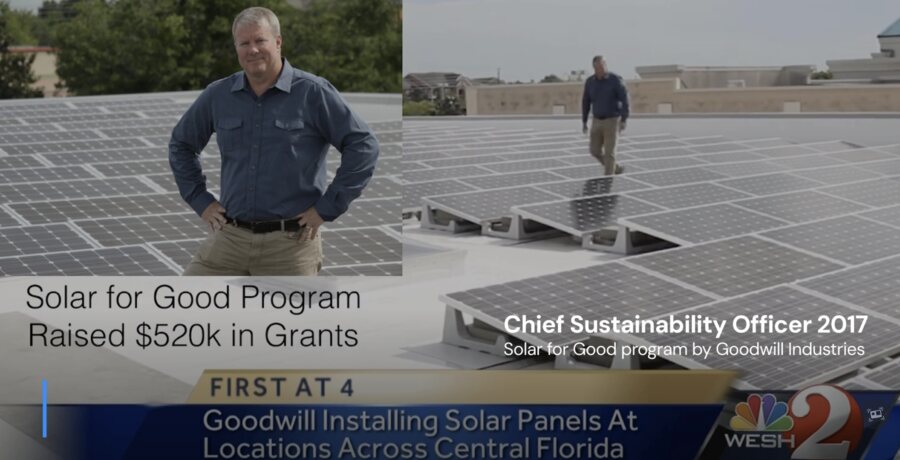 Goodwill solar program news segment